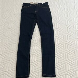 Naked and Famous Dark Blue Denim Skinny Jeans